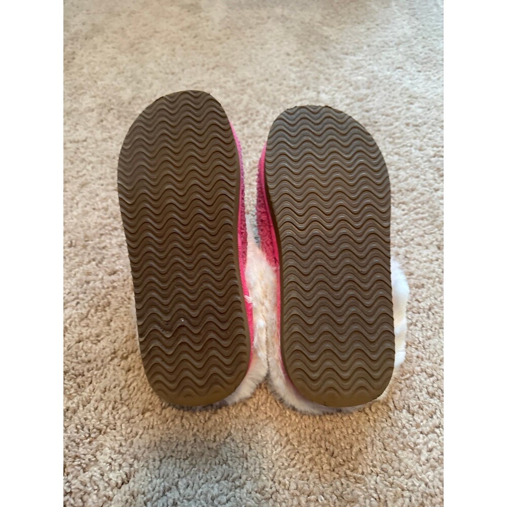 American Eagle Pink Smiley Face Slippers – Size 7 - Picture 3 of 3